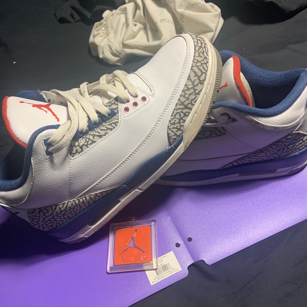 Jordan “True Blue 3’s” Size 12
